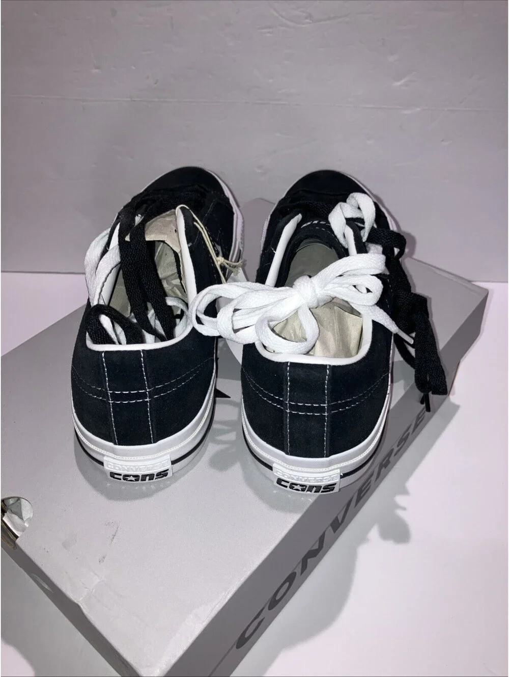 CONVERSE CONS One Star Pro OX Black White 171327C Men’s 9.5 Women’s 11 NEW